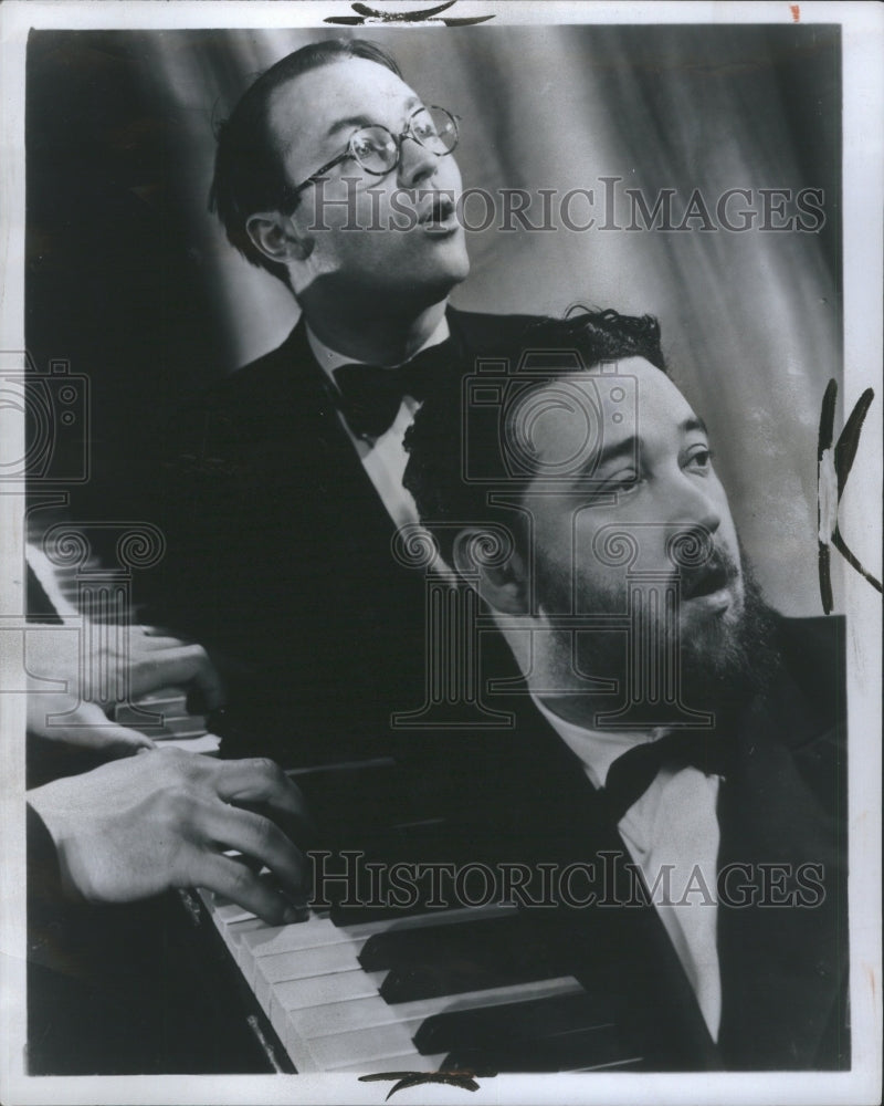 1966 Press Photo Michael Flaunders and Donald Sevann.