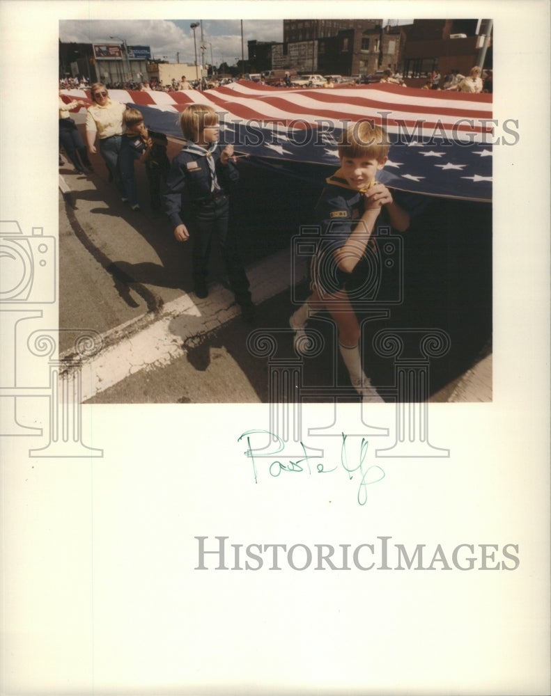 1984 Press Photo State Fair Parade.