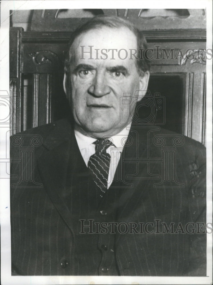 1935 Press Photo John Fitzpatrick president of the Chic