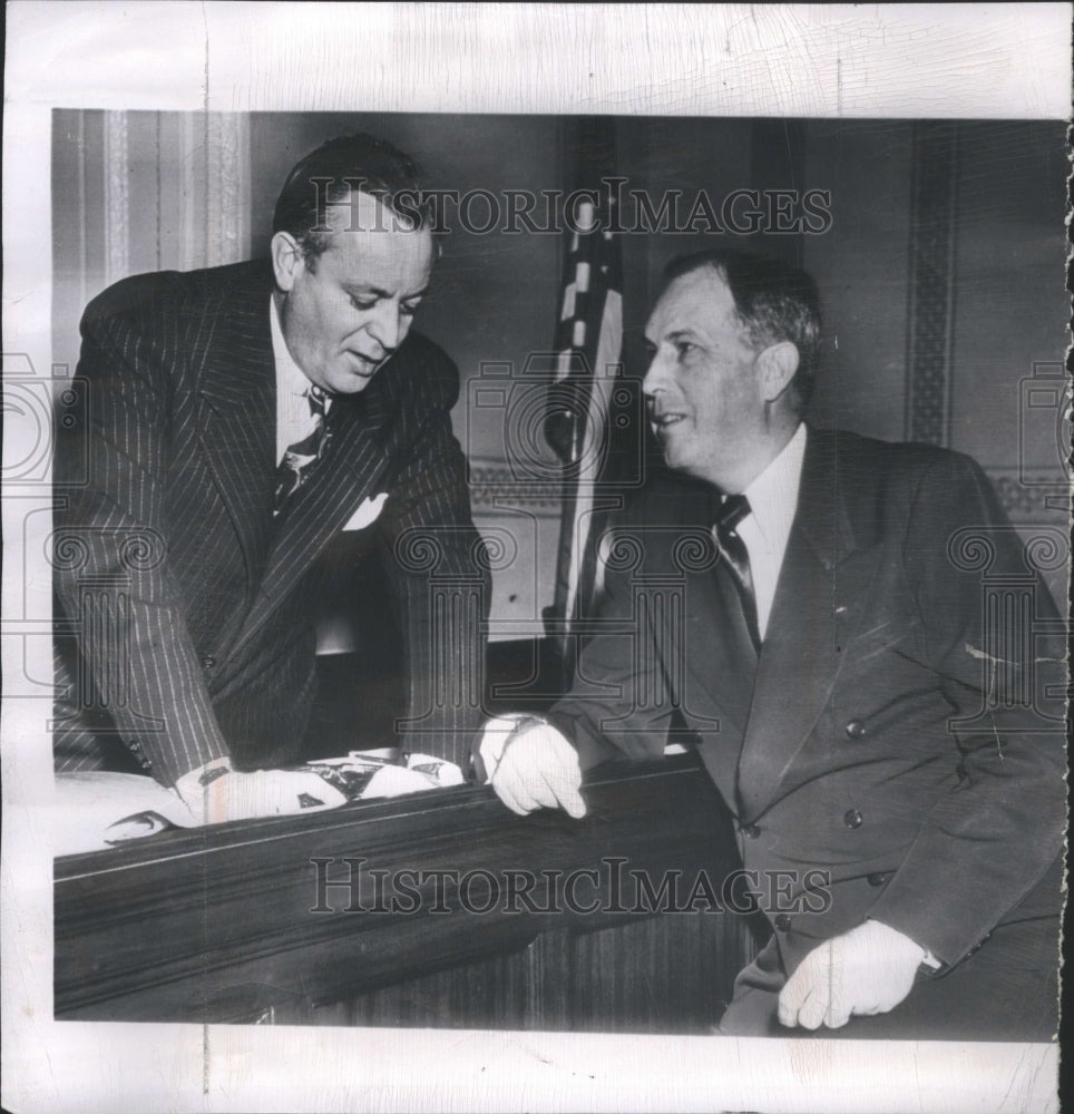 1947 Press Photo Kenneth Claiborne Royall