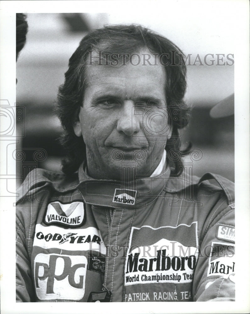 1986 Press Photo Emerson Fittipaldi