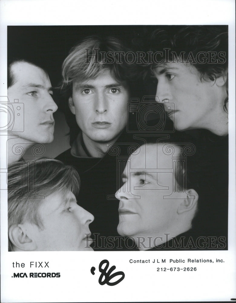 1988 Press Photo The Fixx is an English rock band