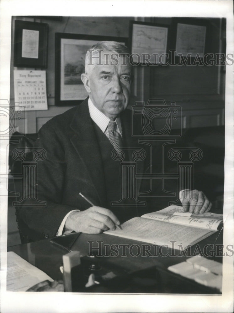 1934 Press Photo Major General John H. Russell