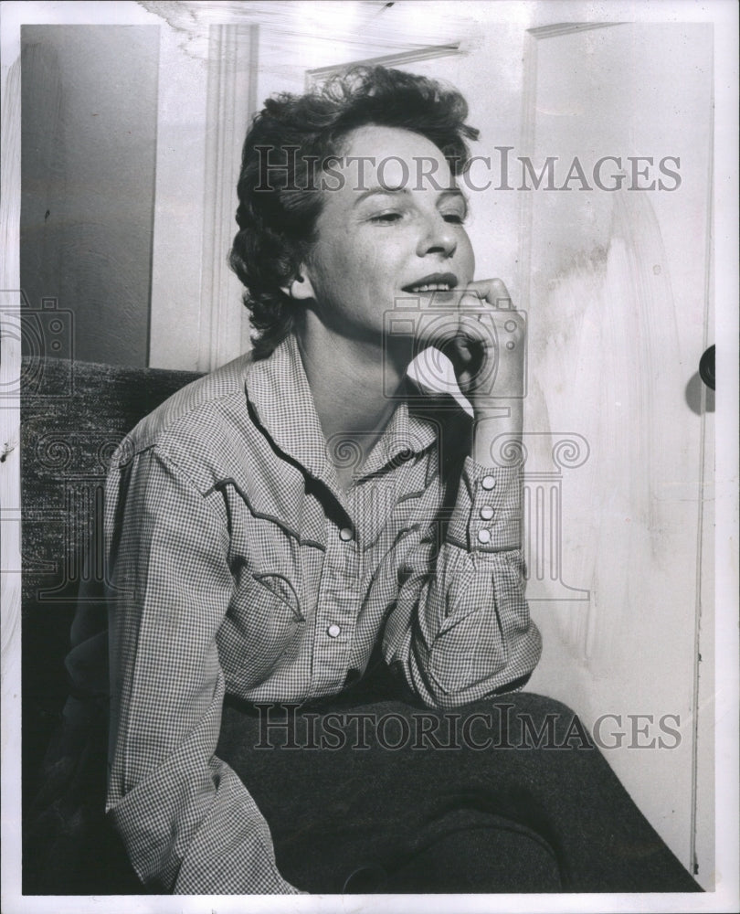 1960 Press Photo Mrs RObert Fleming Free Lame