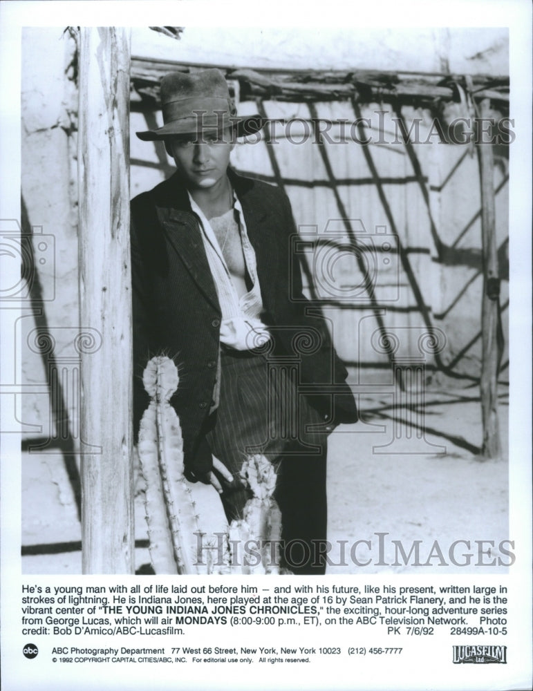 1999 Press Photo Sean Patrick Flanery as The Young Indi