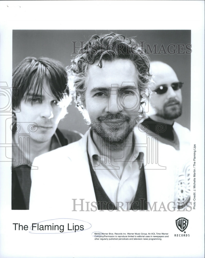 2002 Press Photo The Flaming Lips are an American rock