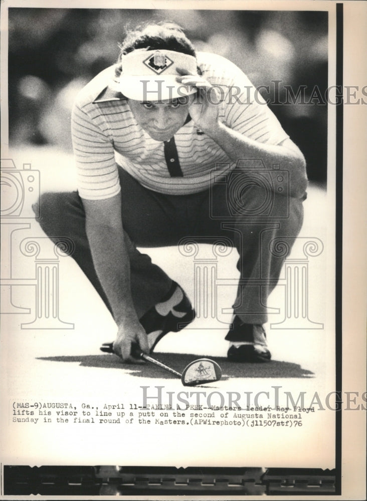 1976 Press Photo Tour Numerous Tournament PGA Tour