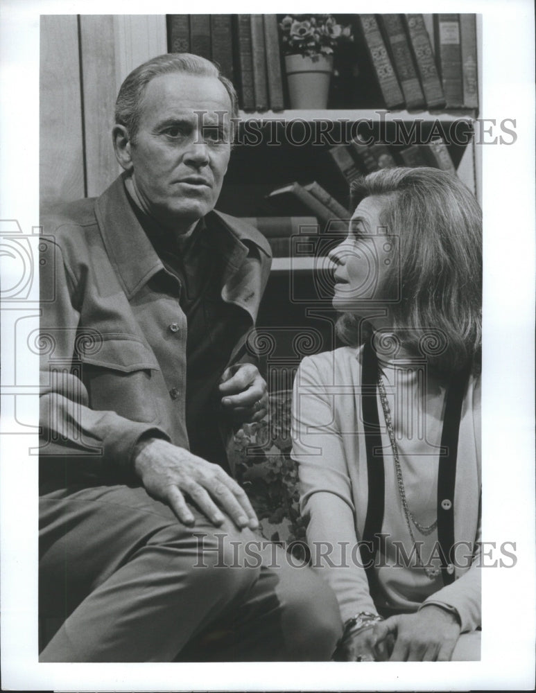 1971 Press Photo Joanne Dru Henry Fonda Smith Family