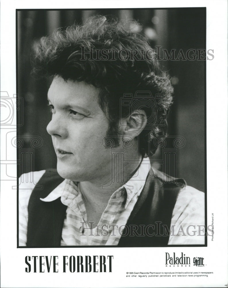 1995 Press Photo Steve Forbert Romeo Tune Billboard