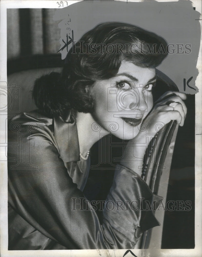 1960 Press Photo Kitty Kallen (SInger)