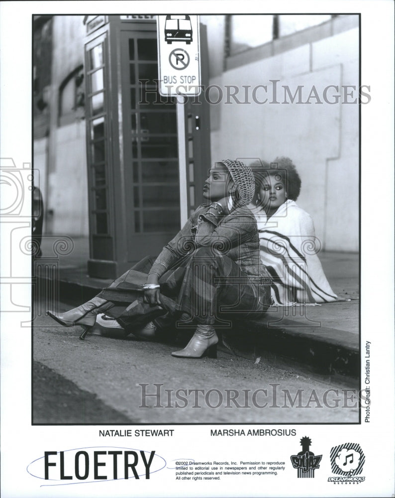 Press Photo British FLoetry Marsha Ambrosius Record World