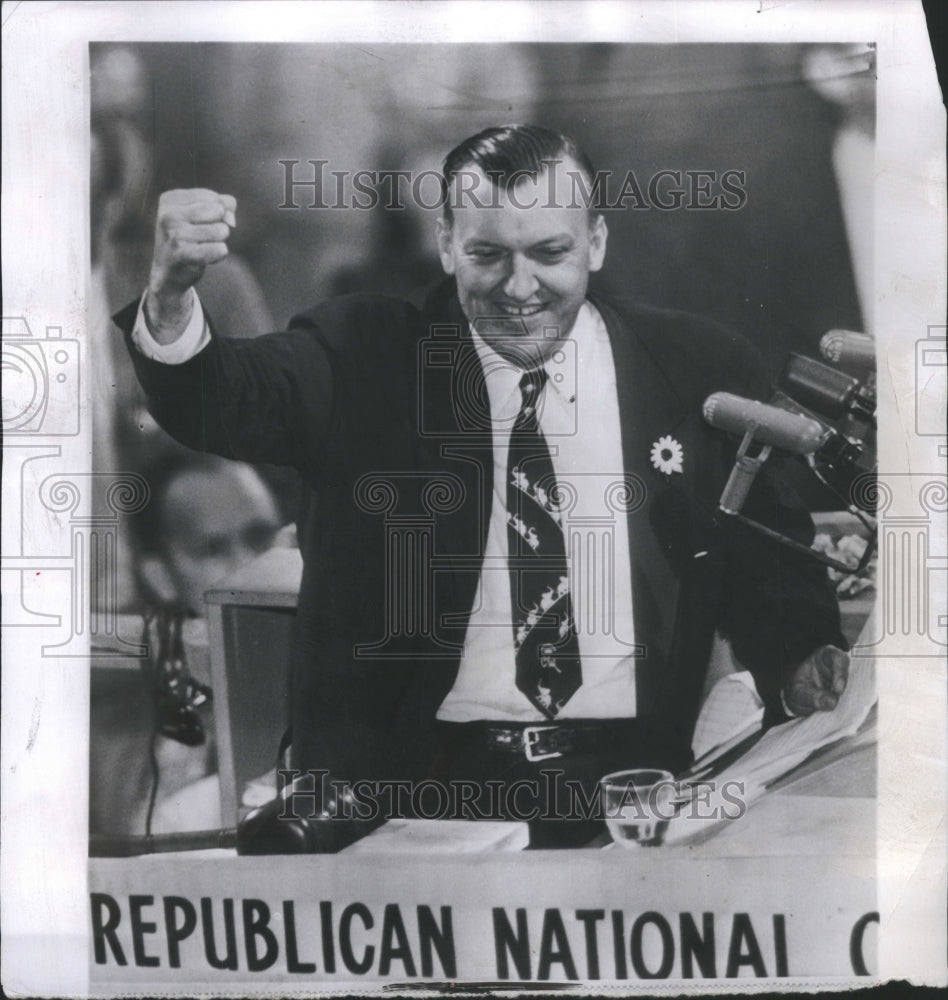 1952 Press Photo Theodore Roosevelt McKeldin Governor