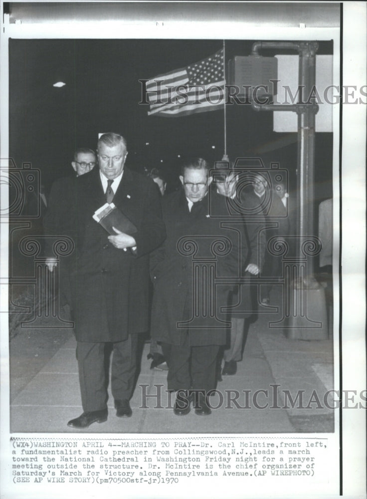 1970 Press Photo Founder Christian Churches Counsil