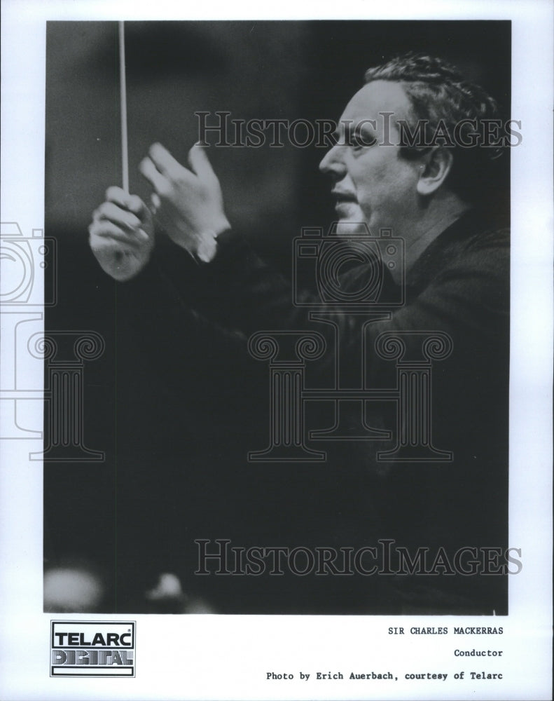 1987 Press Photo Sir Charles Mackerras