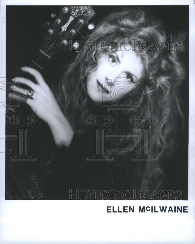 1988 Press Photo Ellen McIlwaine American Singer Slide