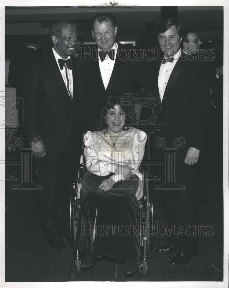 1984 Press Photo Name Mac Oirchinnigh Martin Hoot