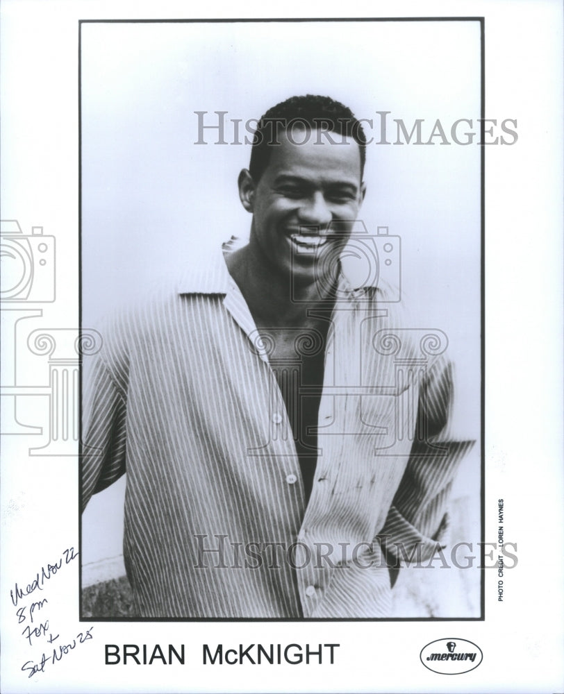 1995 Press Photo Brian McKnight