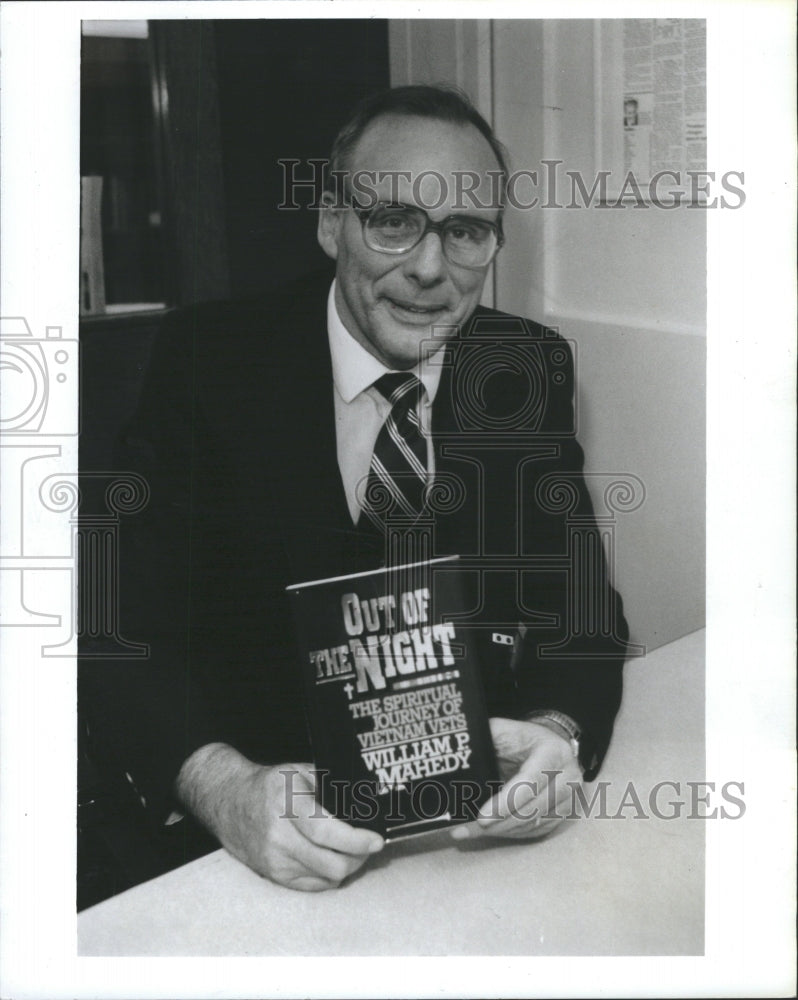 1986 Press Photo William P Mahedy Author