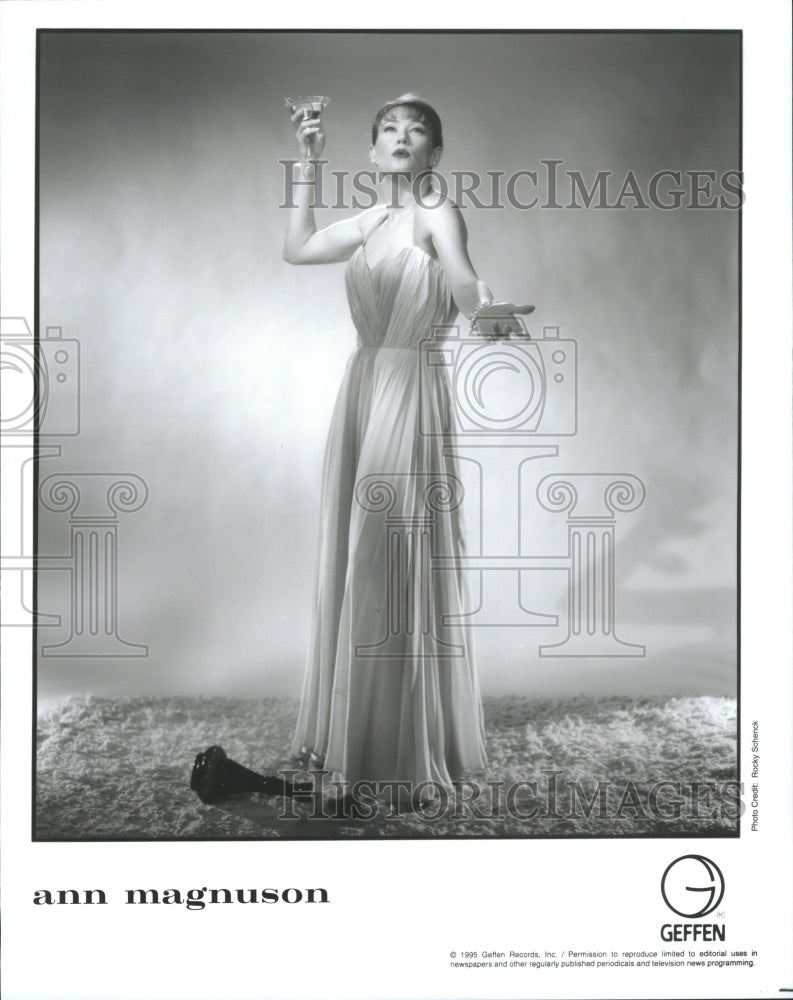 1995 Press Photo Ann Magnuson NightClub Actress