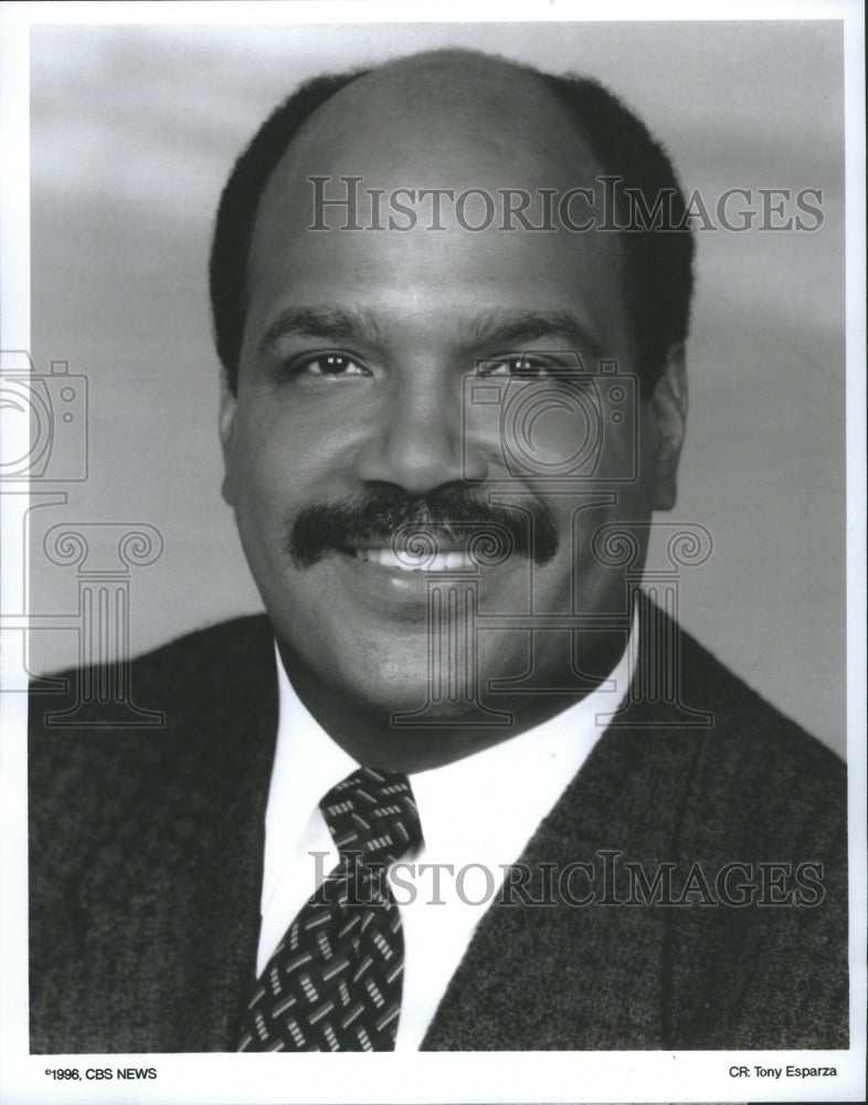 2001 Press Photo Mark Mcewen CBS this morning