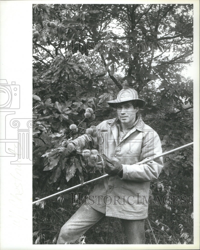 1989 Press Photo Glen Mc Cune Co founder Chest Alliance