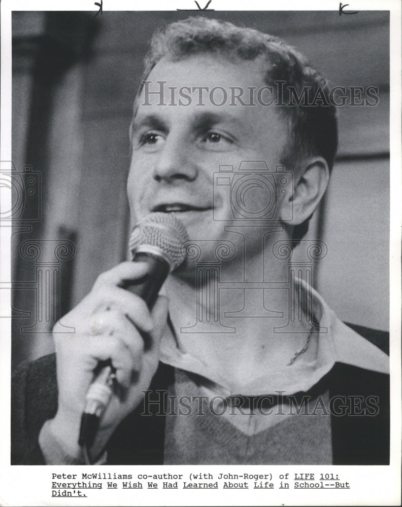 1990 Press Photo Peter McWilliams Co-author