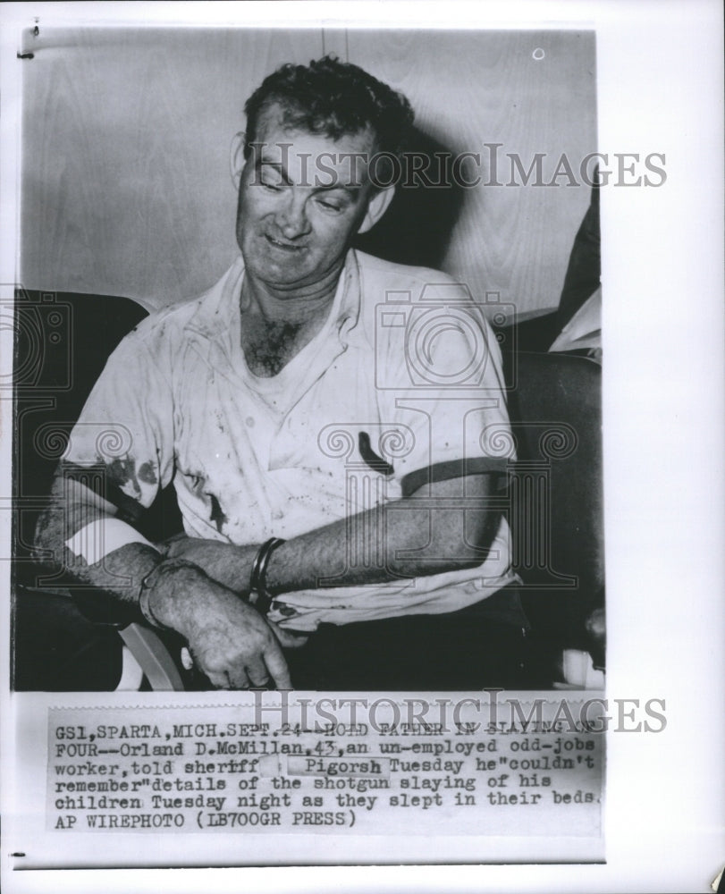 1958 Press Photo McMillan couldn&#39;t remember slaying