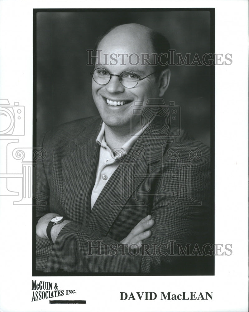 2000 Press Photo McGuin and Associates David MacLean