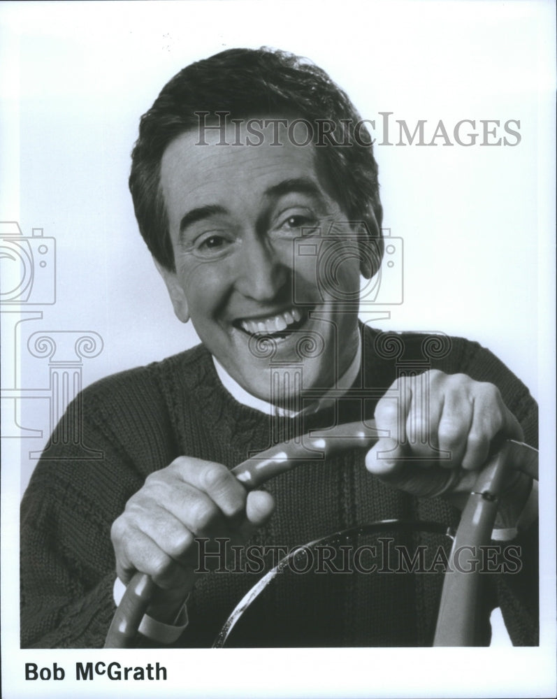 1993 Press Photo Bob McGrath Singer Actor Sesame Street