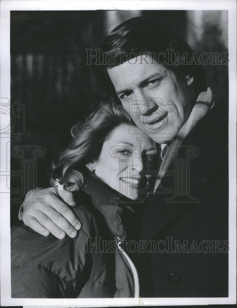 1981 Press Photo Karen Carlson Stephen Macht ABC Movie