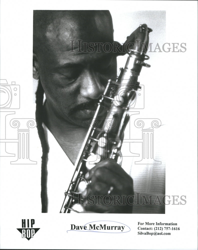 Press Photo Dave McMurray Saxophone Musician Artist