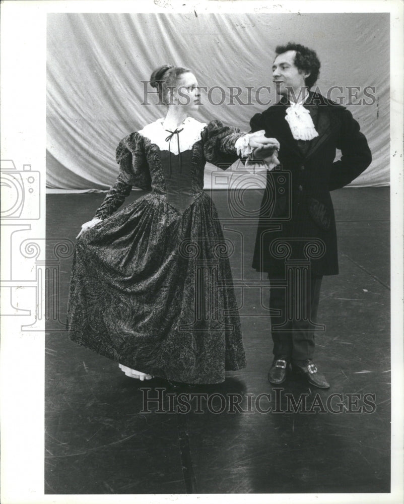 1979 Press Photo Jack Faxon, Nutcracker Doll Dance