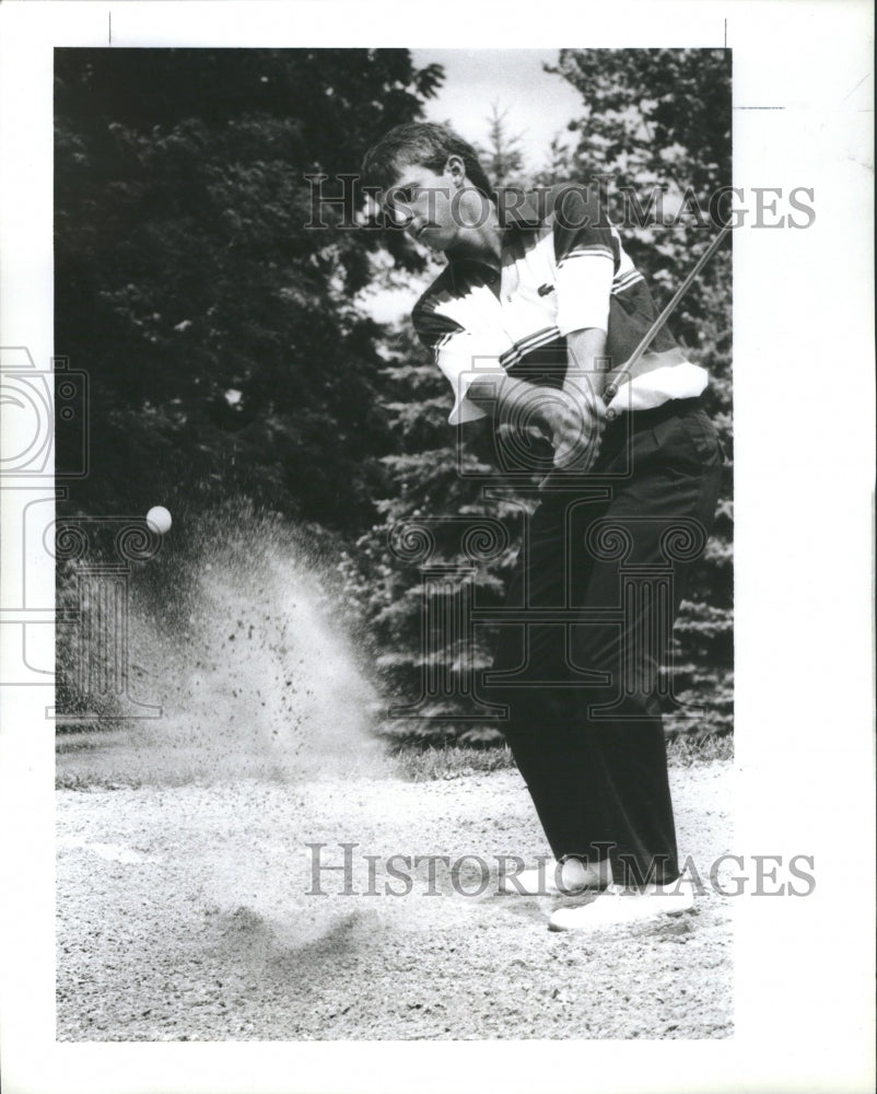 1988 Press Photo Robert Wrenn Professional Golf Open