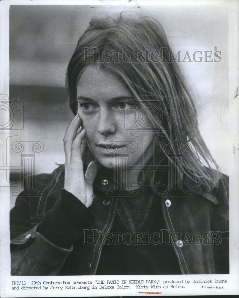 1971 Press Photo Kitty Winn &quot;The Panic In Needle Park&quot;