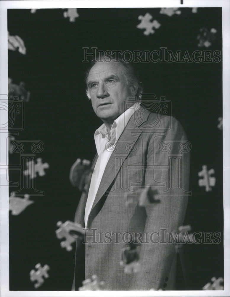 1976 Press Photo Jack Warden Stars In NBC &quot;Jigsaw John&quot;