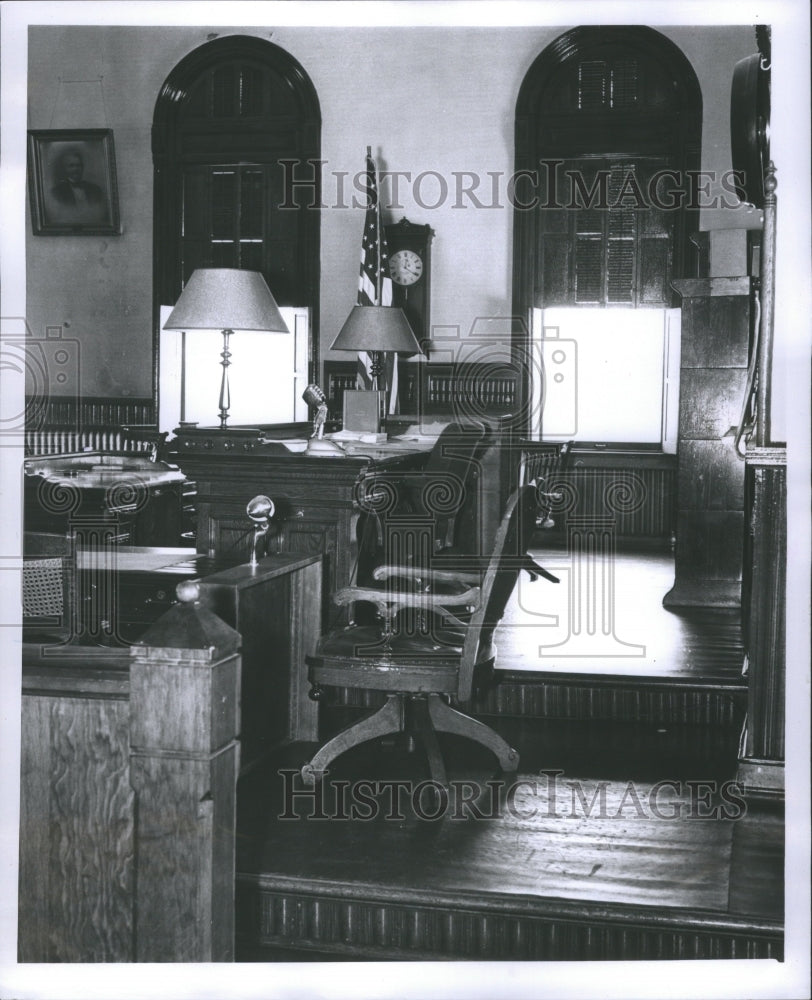 1960 Press Photo Howell court house