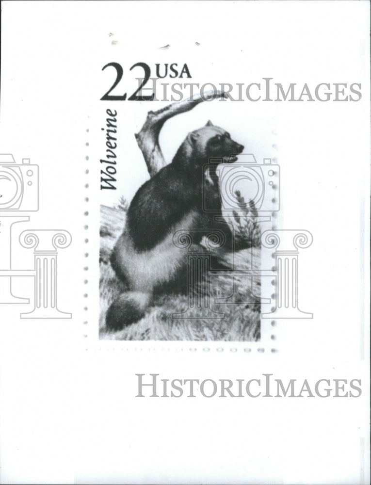 1988 Press Photo Stamp