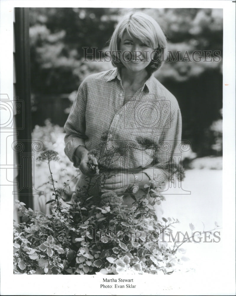 1998 Press Photo Martha Stewart