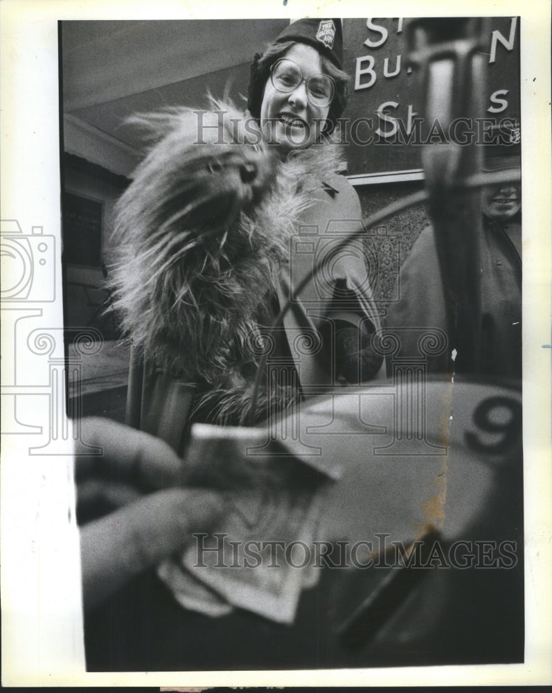 1983 Press Photo Salvation Army cadet Lucy Gages