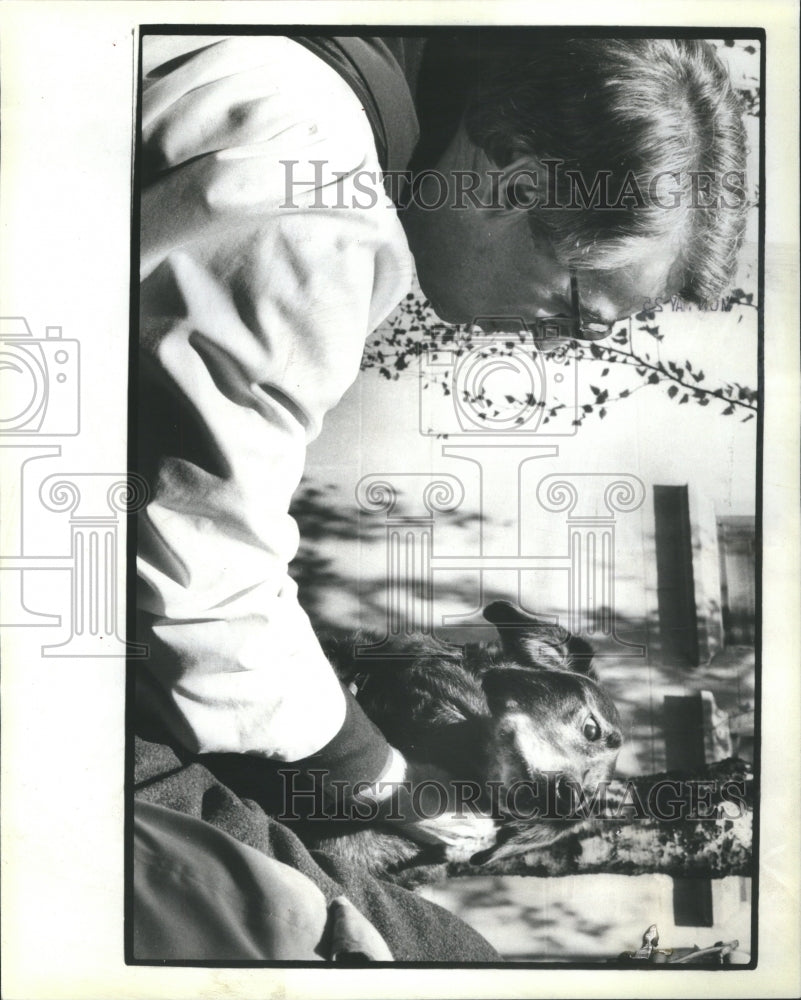 1983 Press Photo Christian Church Association Jesus New