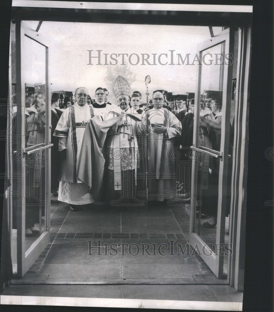 1957 Press Photo St.Xavier College