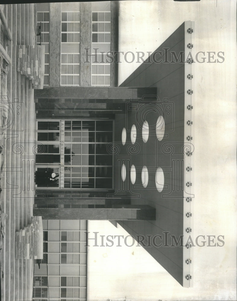 1956 Press Photo Sister Mary Marina Catholic College