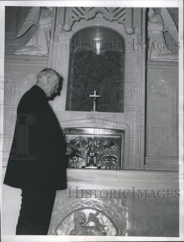 1958 Press Photo St.Peter&#39;s Church