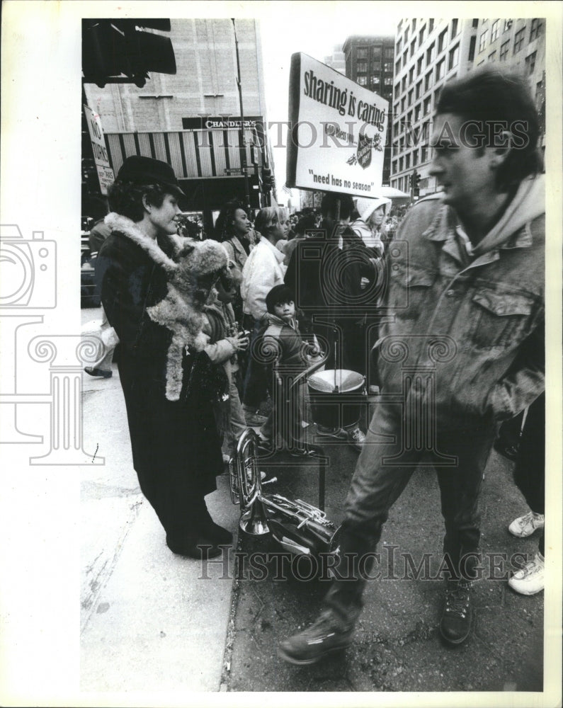 1986 Press Photo Salvation Army Marina Brauer Washingto