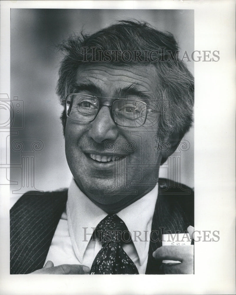 1977 Press Photo Burton White Harward Child Expert