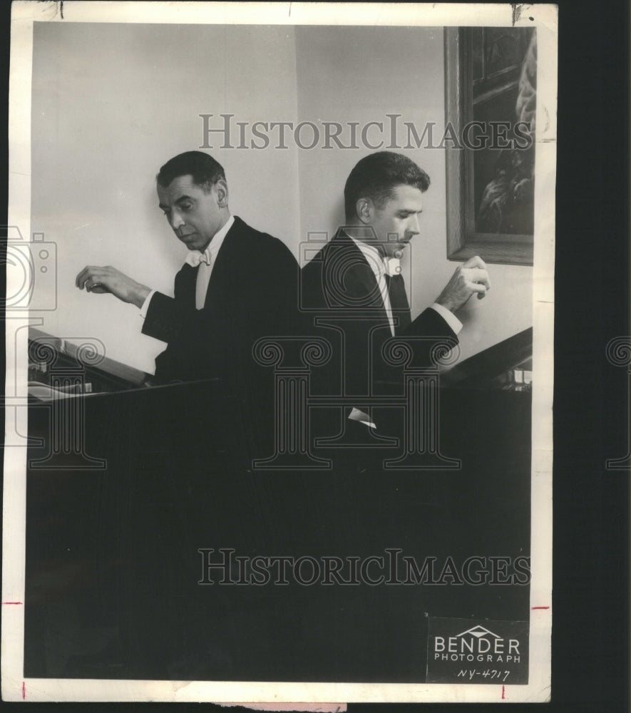 1959 Press Photo Arthur Whittemore Orchestra Hall Jack