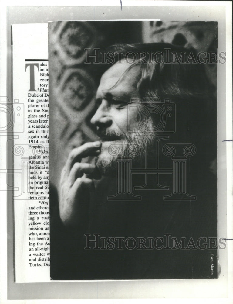 1977 Press Photo Edward Whittemore Novelist Author