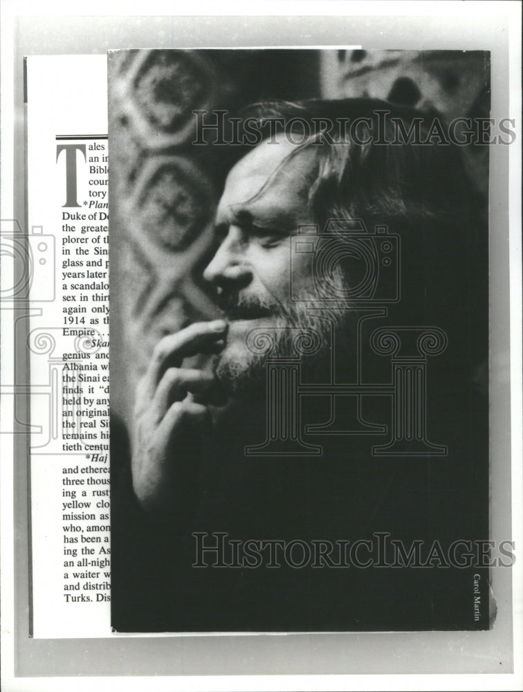 1977 Press Photo Edward Whittemore Novelist Library