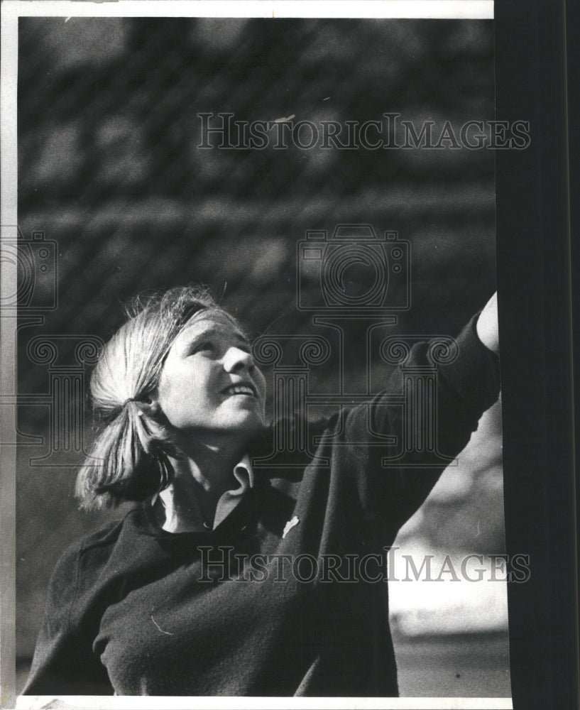 1979 Press Photo Sue Whitney Rondi Romsen Streak