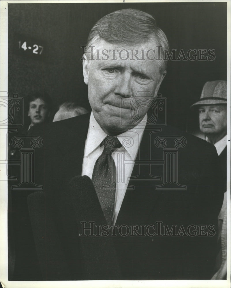 1985 Press Photo William g.Mcgowan Executive Officer